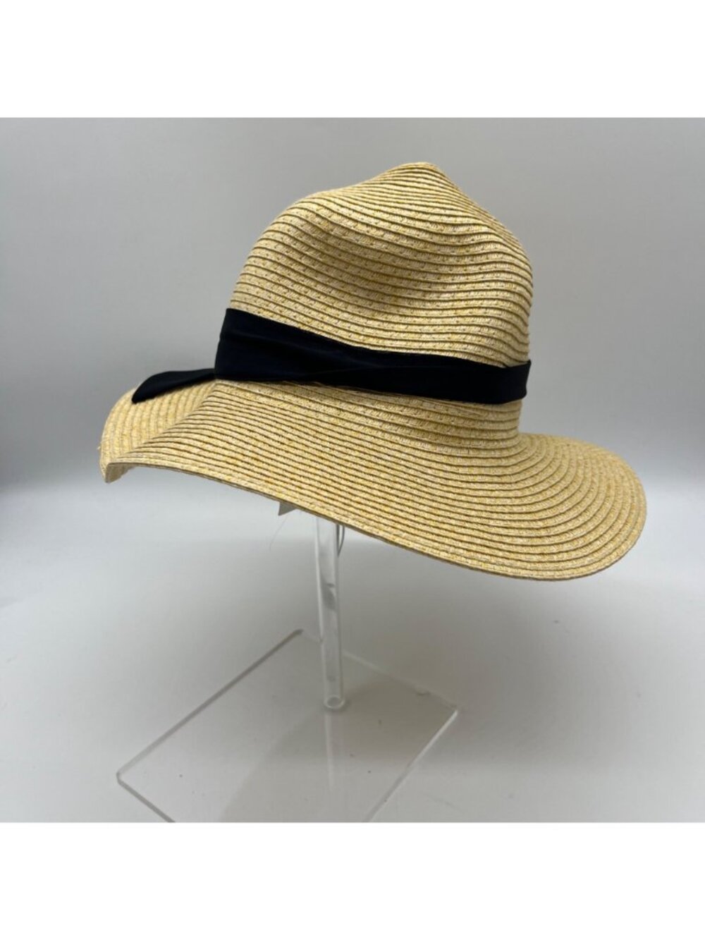 Giani Bernini Tan Women's Chiffon-Band Panama Hat - Picture 6 of 10